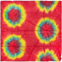 Red Tie-Dye